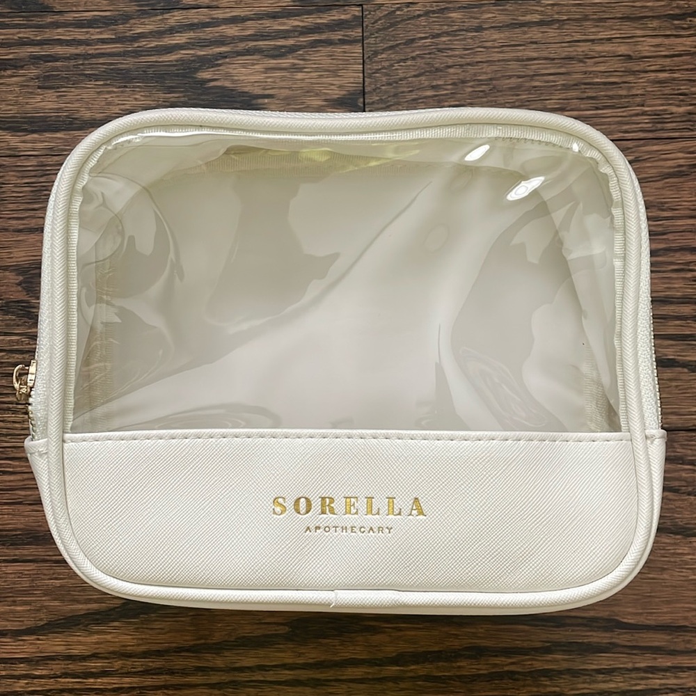 NEW - Sorella Apothecary cosmetic case (white)